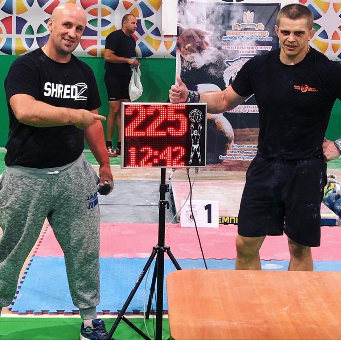 Чемпіонат України з гирьового спорту, Київ. Фото
