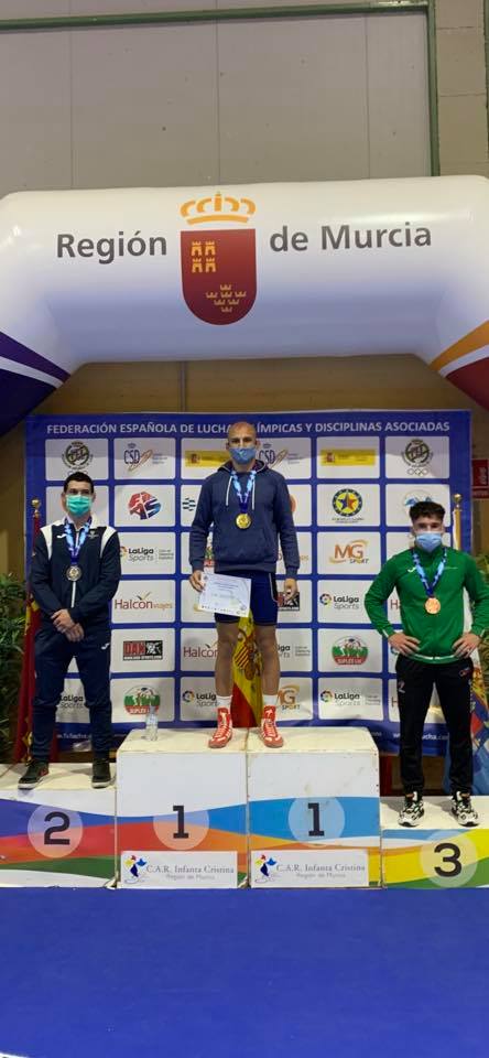 Борець з Київщини стає чемпіоном Іспанії. Фото
