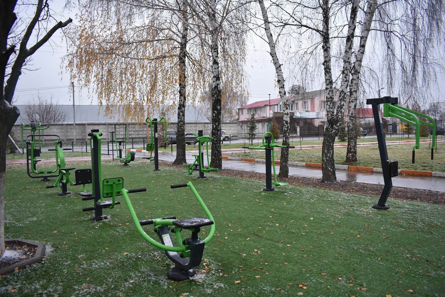 Відкриття спортивних майданчиків в Юрівці та Калинівці. Фото