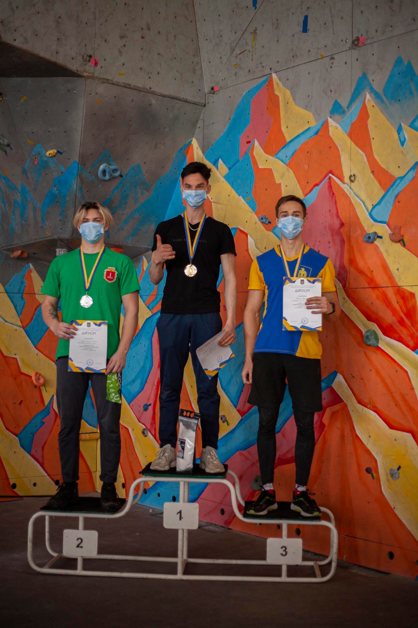 чемпіонат України зі скелелазіння серед студентів. Фото