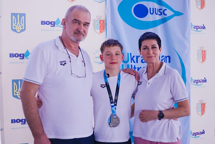 14-річний білоцерківець встановив рекорд України з плавання. фото