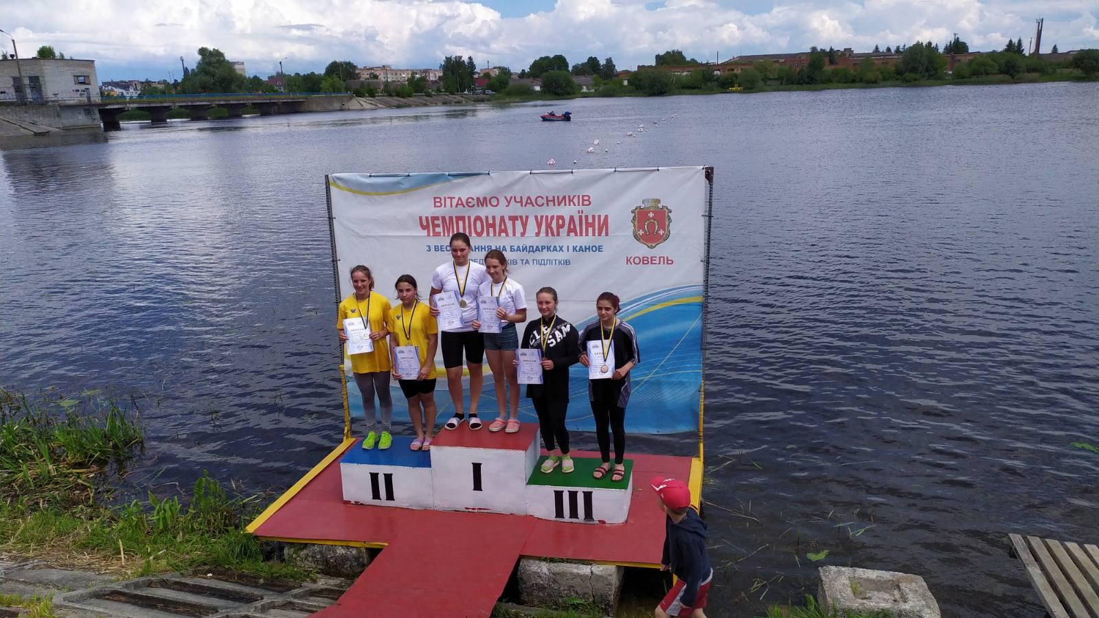 Відкритий чемпіонат України з веслування на байдарках і каное серед юнаків та дівчат. фото