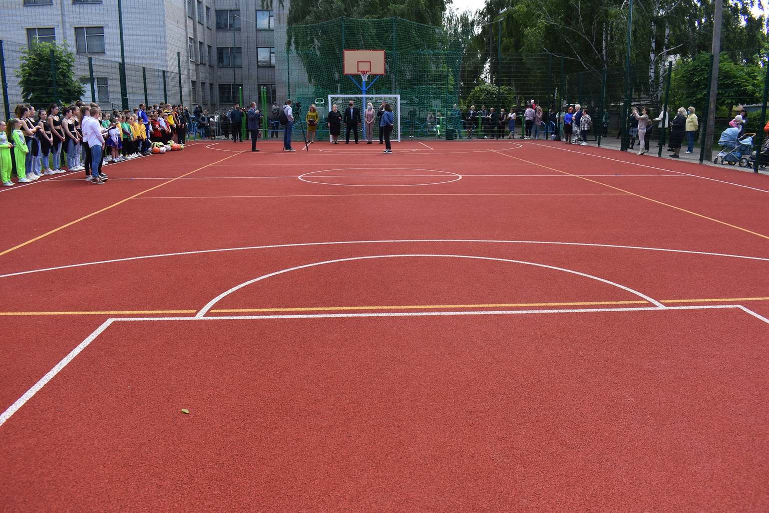 відкриття мультифункціонального майданчика  в Білій Церкві. фото