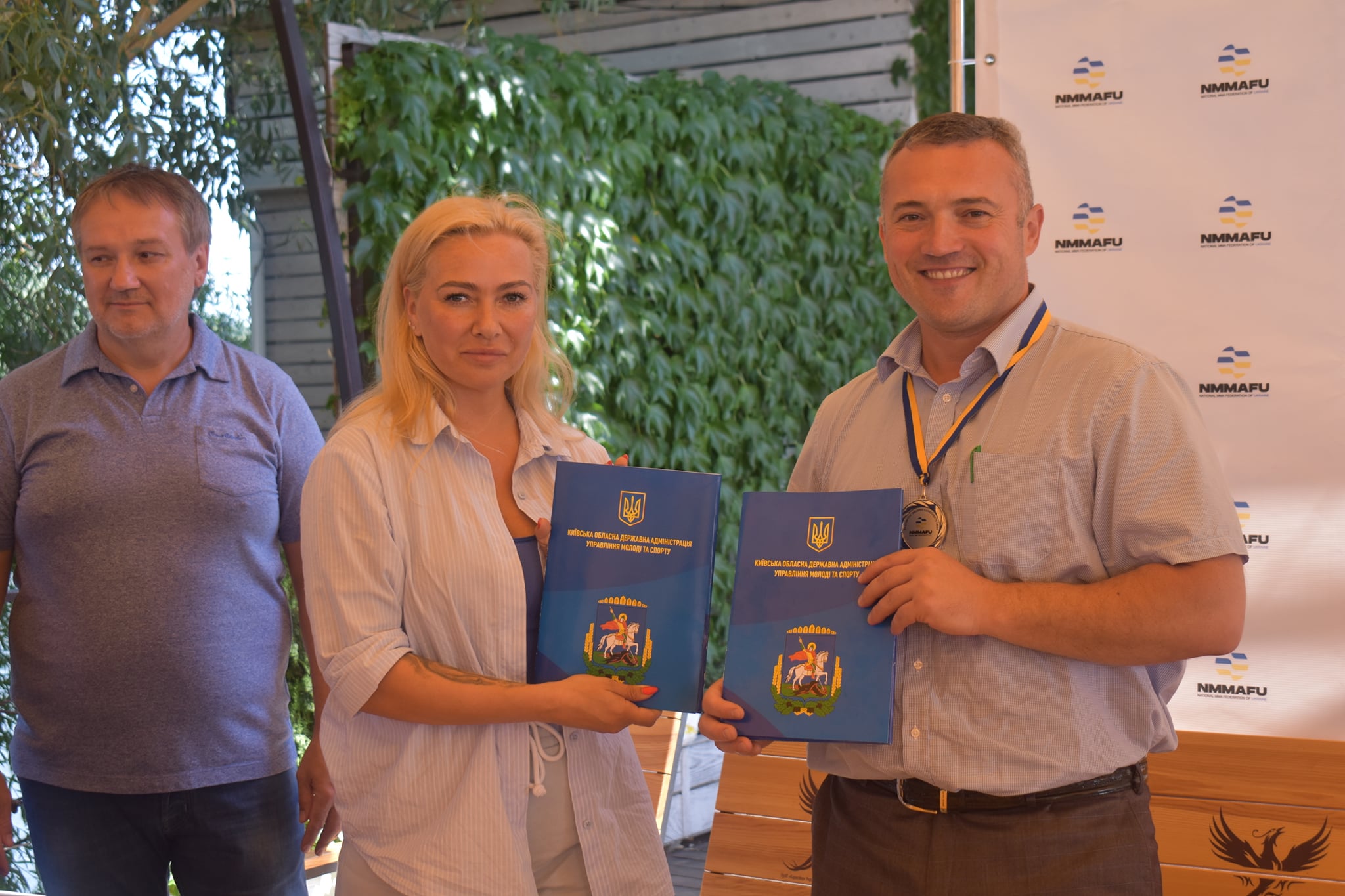 В Києві урочисто вшанували бійців ММА за перше місце на чемпіонаті світу. фото