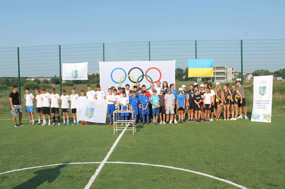 Підняття олімпійського прапора, Ірпінська громада. фото