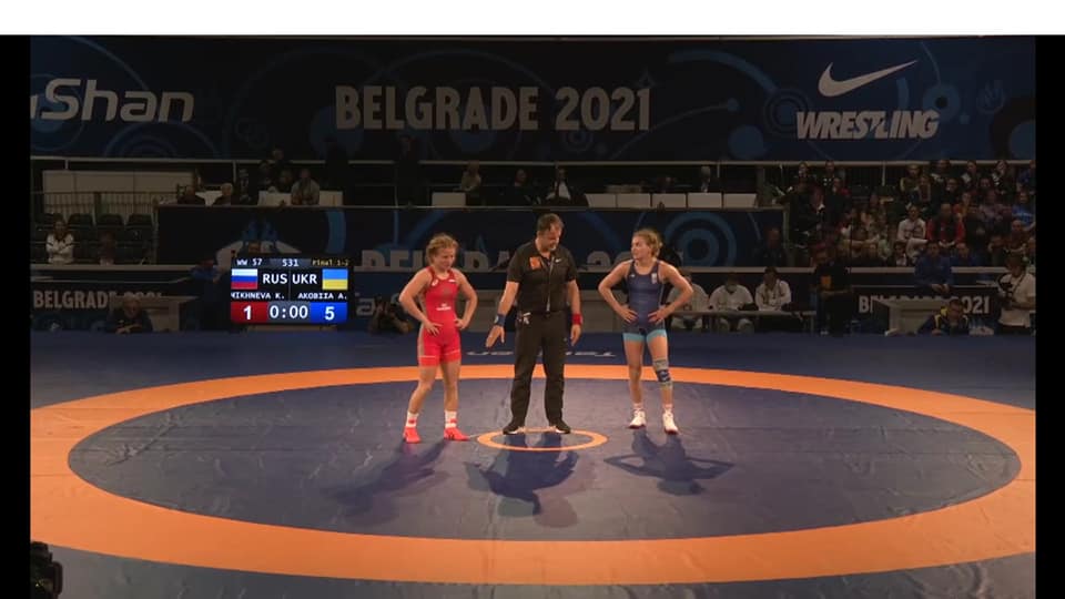 Борчиня Аліна Акобія-Грушина - чемпіонка світу. фото