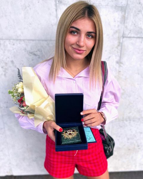 Алігна Акобія отримала відзнаку «За заслуги перед Київщиною». фото