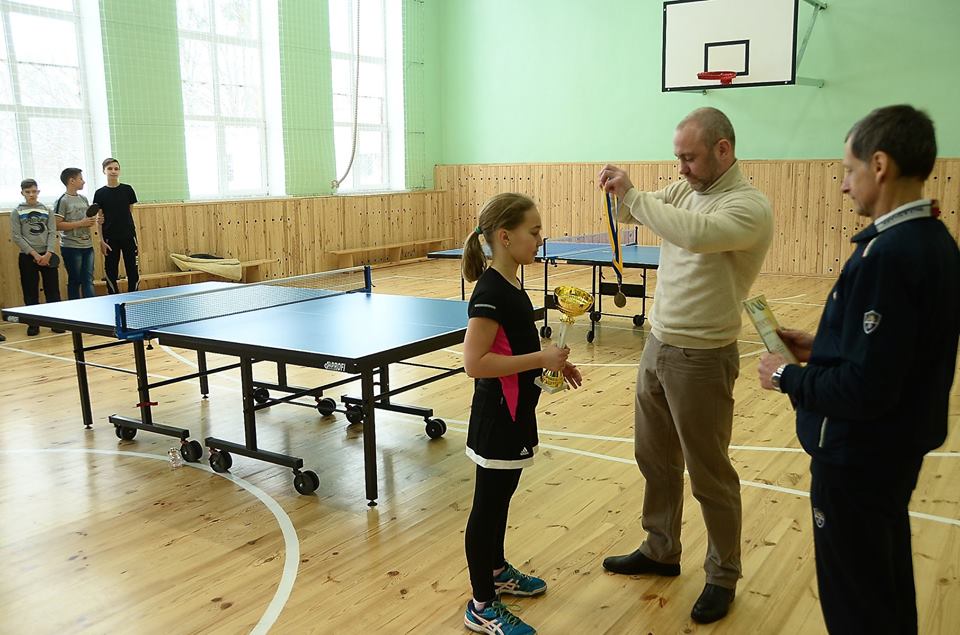 Кубок Боярки з настільного тенісу. Фото