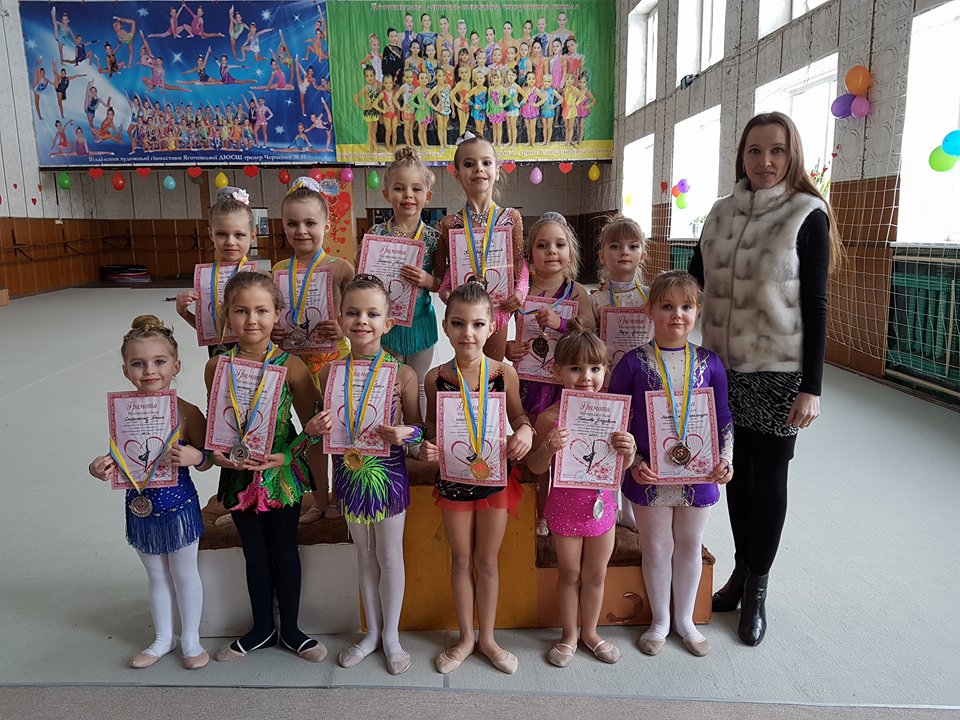 Художня гімнастика, Яготин. Фото