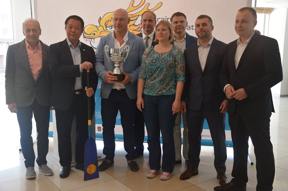 Прес-конференція ЧС Дракон. Фото