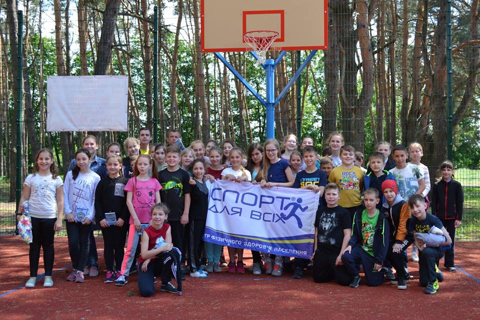Спортивні уроки у школах Бориспільщини. Фото