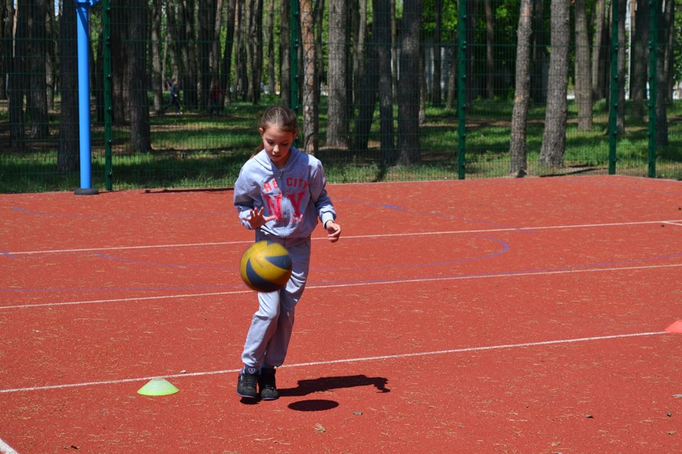 Спортивні уроки у школах Бориспільщини. Фото