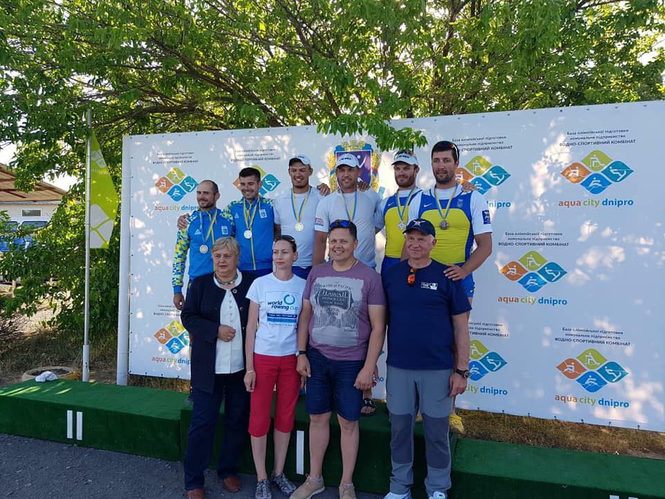 Кубок України з академічного веслування, Дніпро. Фото