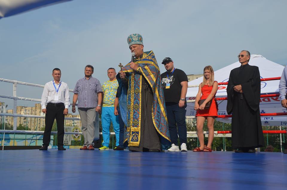 Турнір з боксу, Вишневе. Фото