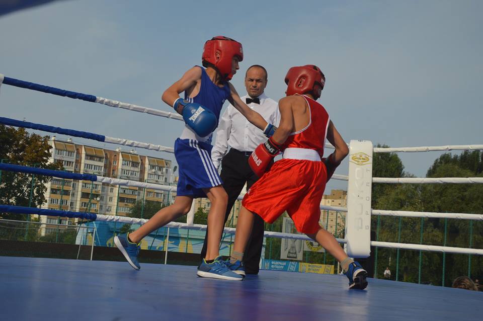 Турнір з боксу, Вишневе. Фото