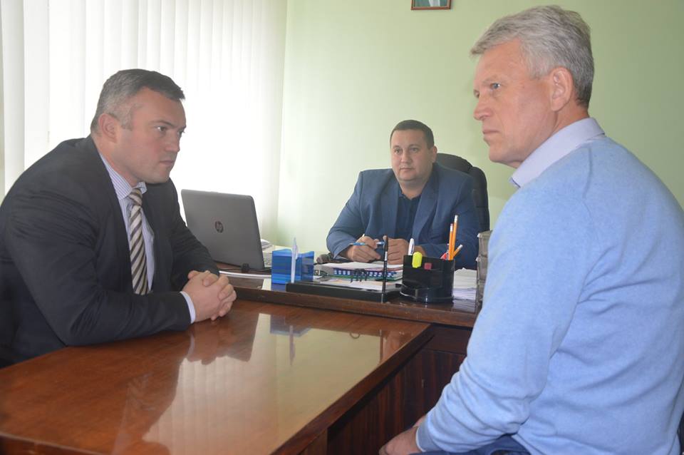 Зустріч Сергія Тимофєєва з Сергієм Кошілем, Ставище. Фото