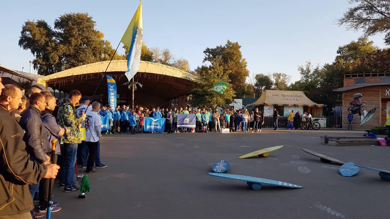 Марафон з веслування на човнах Дракон «October open». Фото