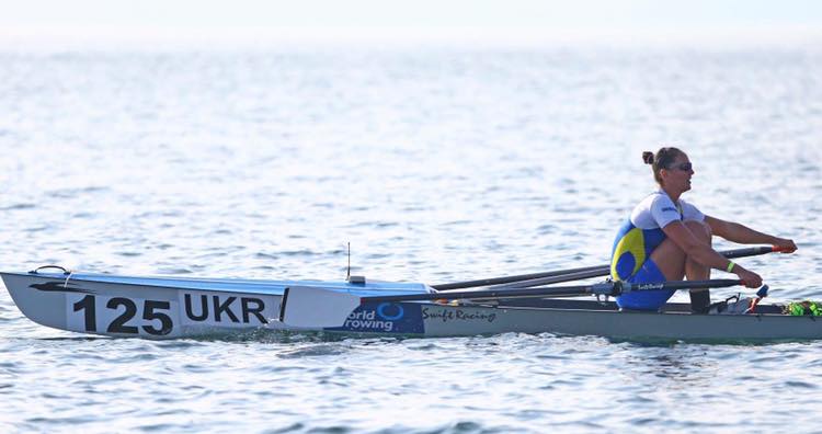 Діана Димченко - чемпіонка з прибережного веслування, Канада. Фото