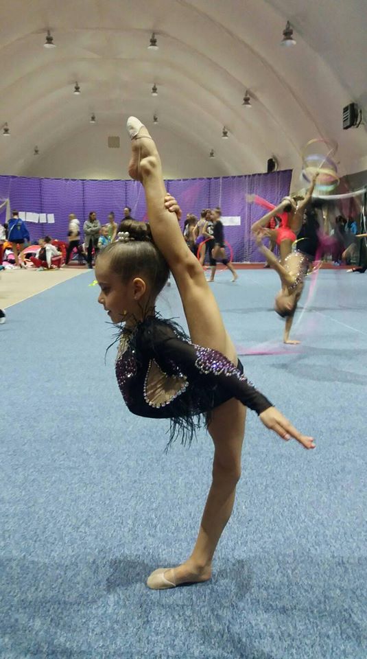 Змагання  з художньої гімнастики «Діамант». Фото