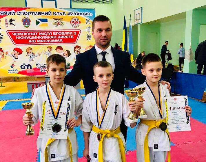 Чемпіонат Броварів з кіокушинкайкан карате. Фото