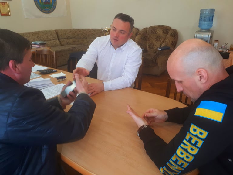Тимофєєв зустрівся з представниками Союзу гирьового спорту. Фото