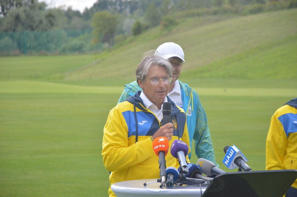 Відкрите тренування національної збірної України з гольфу. Фото