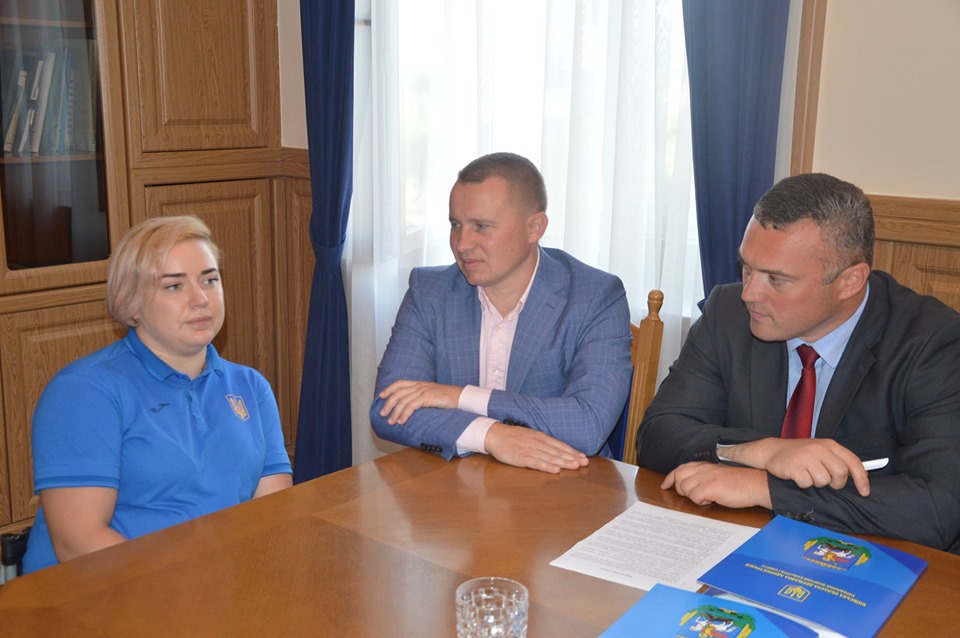 Зустріч Михайла Бно-Айріяна зі спортсменами Київщини. Фото