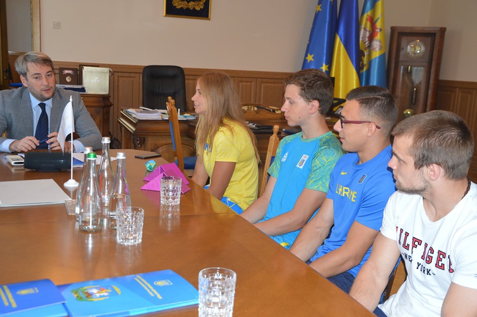 Зустріч Михайла Бно-Айріяна зі спортсменами Київщини. Фото