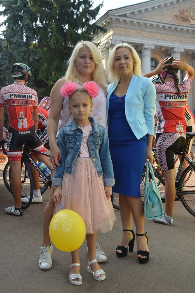 Велопробіг Переяславом до Дня Незалежності. Фото