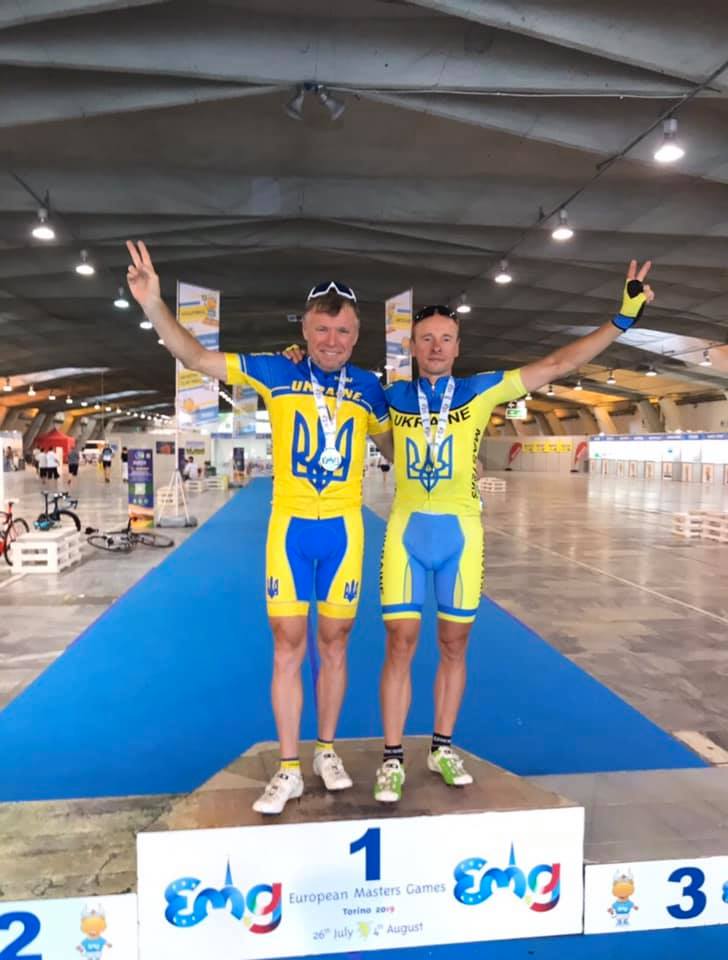 Міжнародні змагання з велоспорту мастерс. Фото