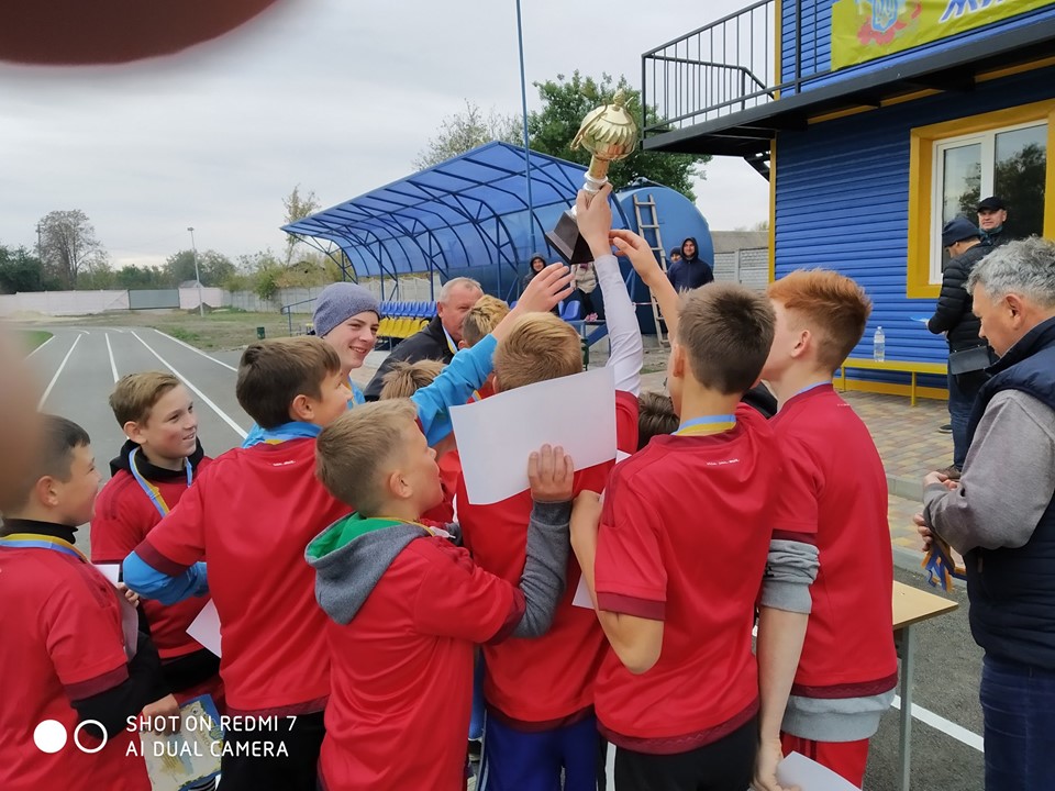 Першість Васильківського району з футболу серед школярів. фото