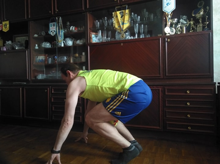 Спорт вдома від Дмитра Сабурова. Фото