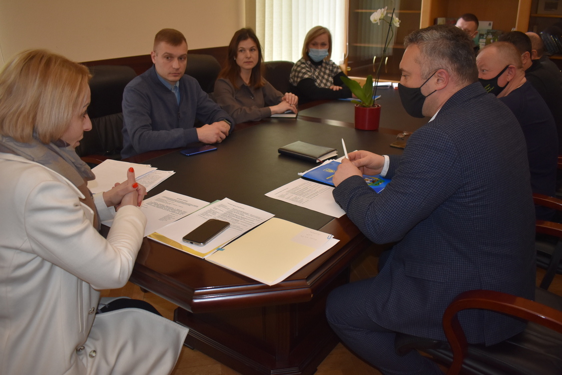 Розширена нарада в Київській ОДА: біатлон. Фото