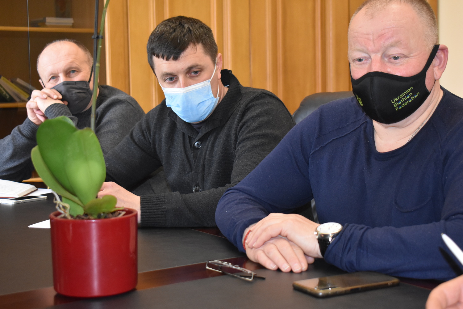 Розширена нарада в Київській ОДА: біатлон. Фото