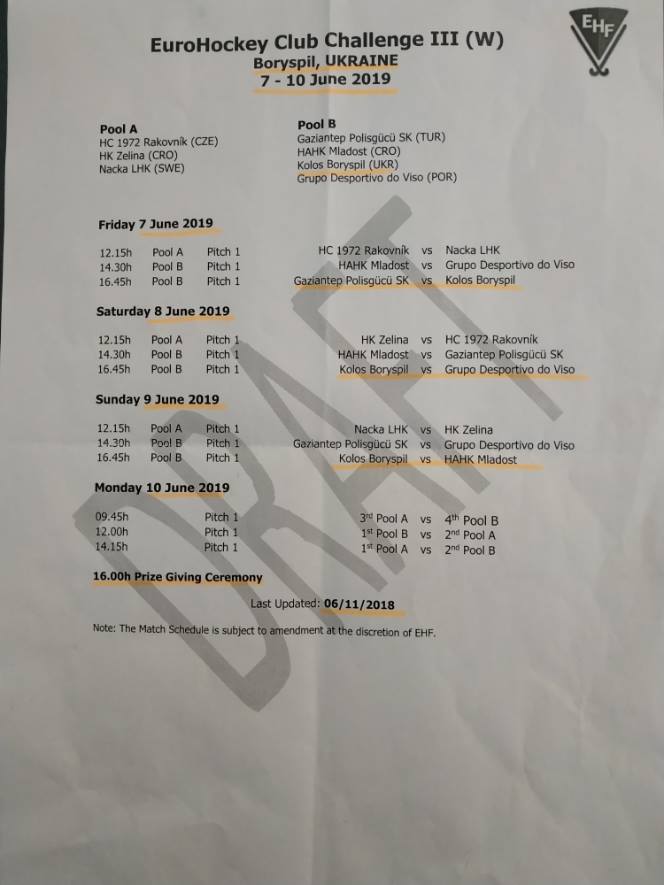 Кубок Європейських чемпіонів з хокею. Зображення
