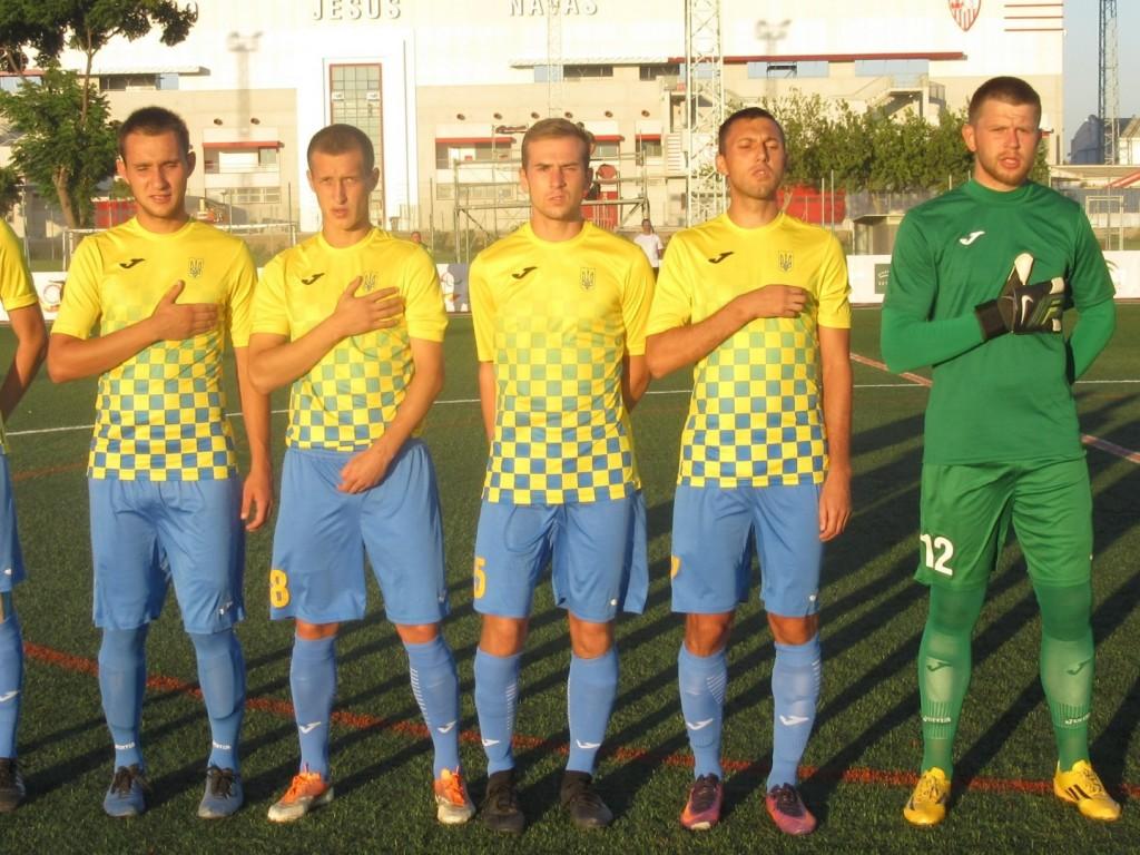 Збірна команда України - віце-чемпіони світу з футболу. Фото