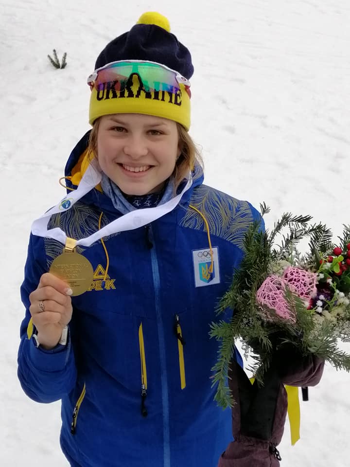 Катерина Бех - чемпіонка світу з біатлону. Фото