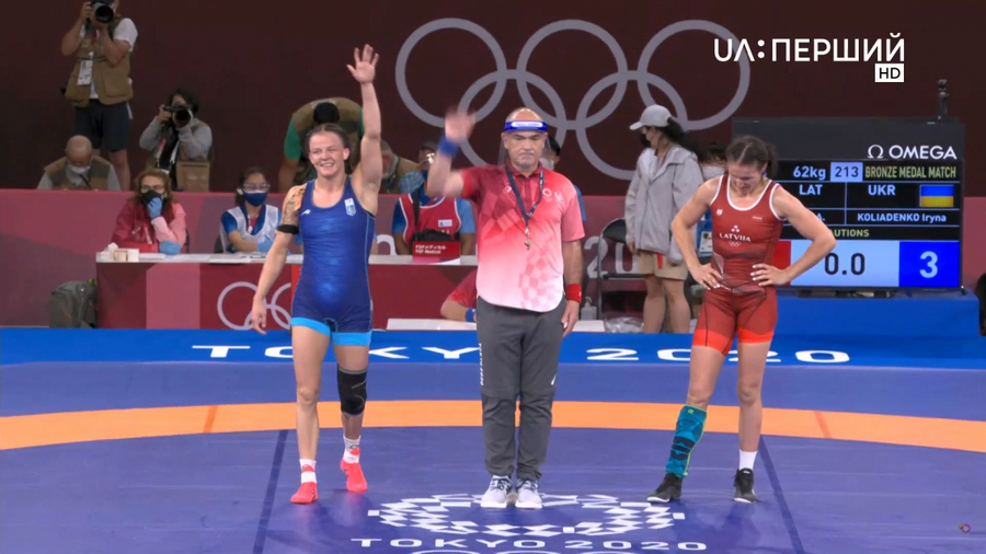 Ірина Коляденко виборола олімпійську нагороду в Токіо. фото