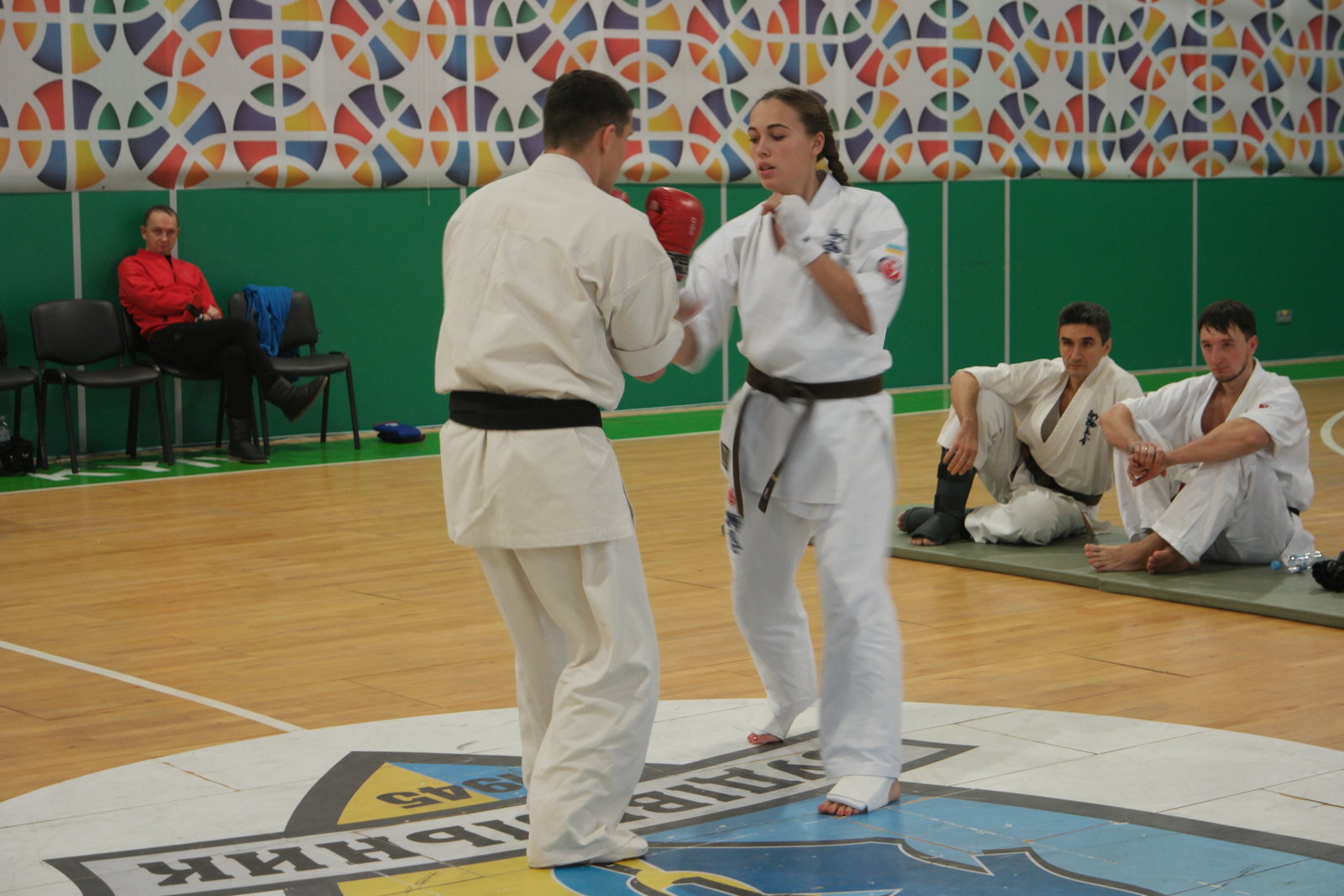 Атестація каратистів Київської області. Фото