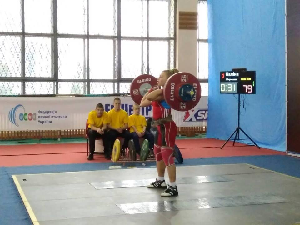 Чемпіонат України серед ШВСМ з важкої атлетики. Фото