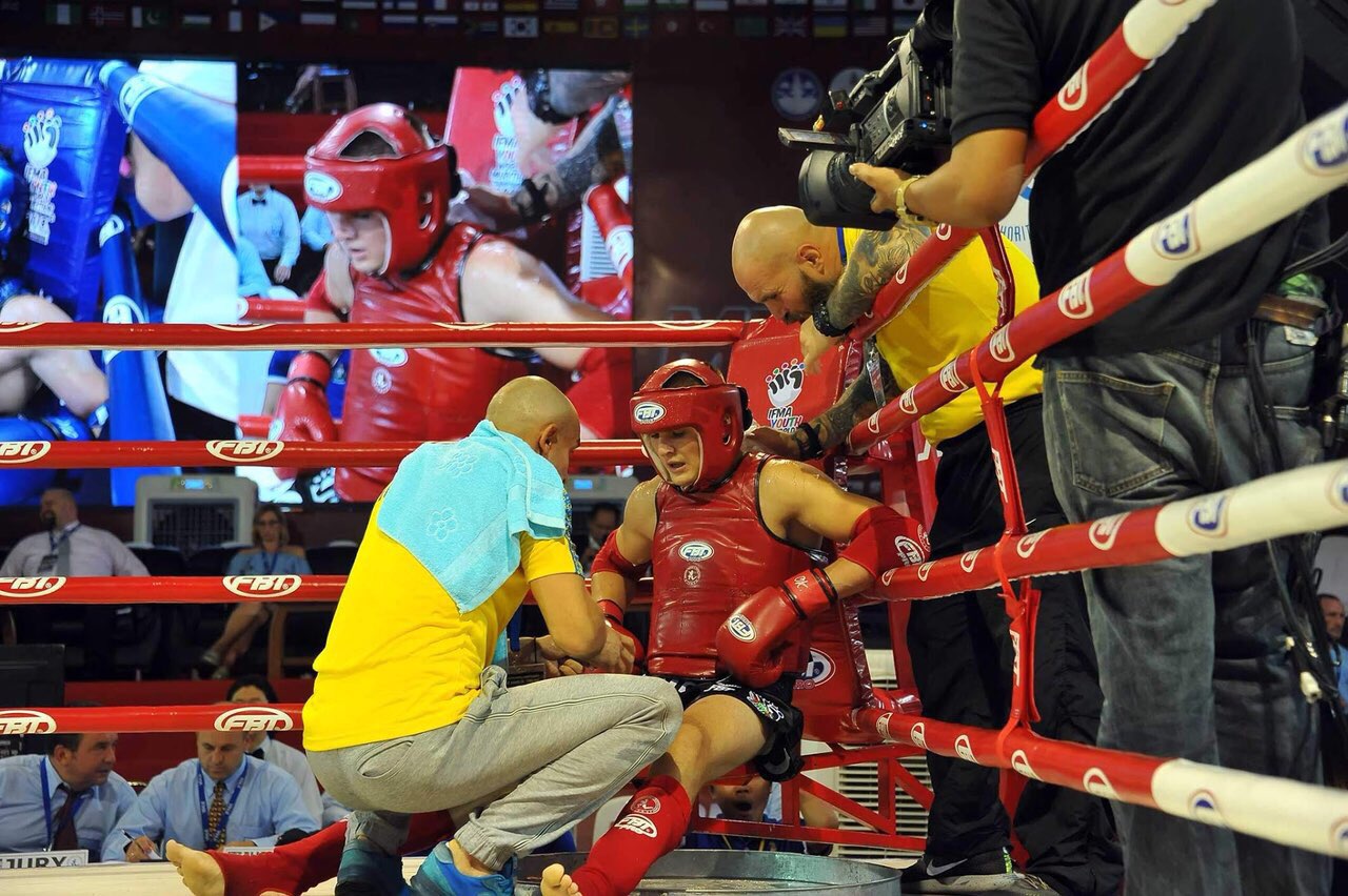 Влад Єрьоменко, ЧЄ з таїландського боксу, Бангкок. Фото
