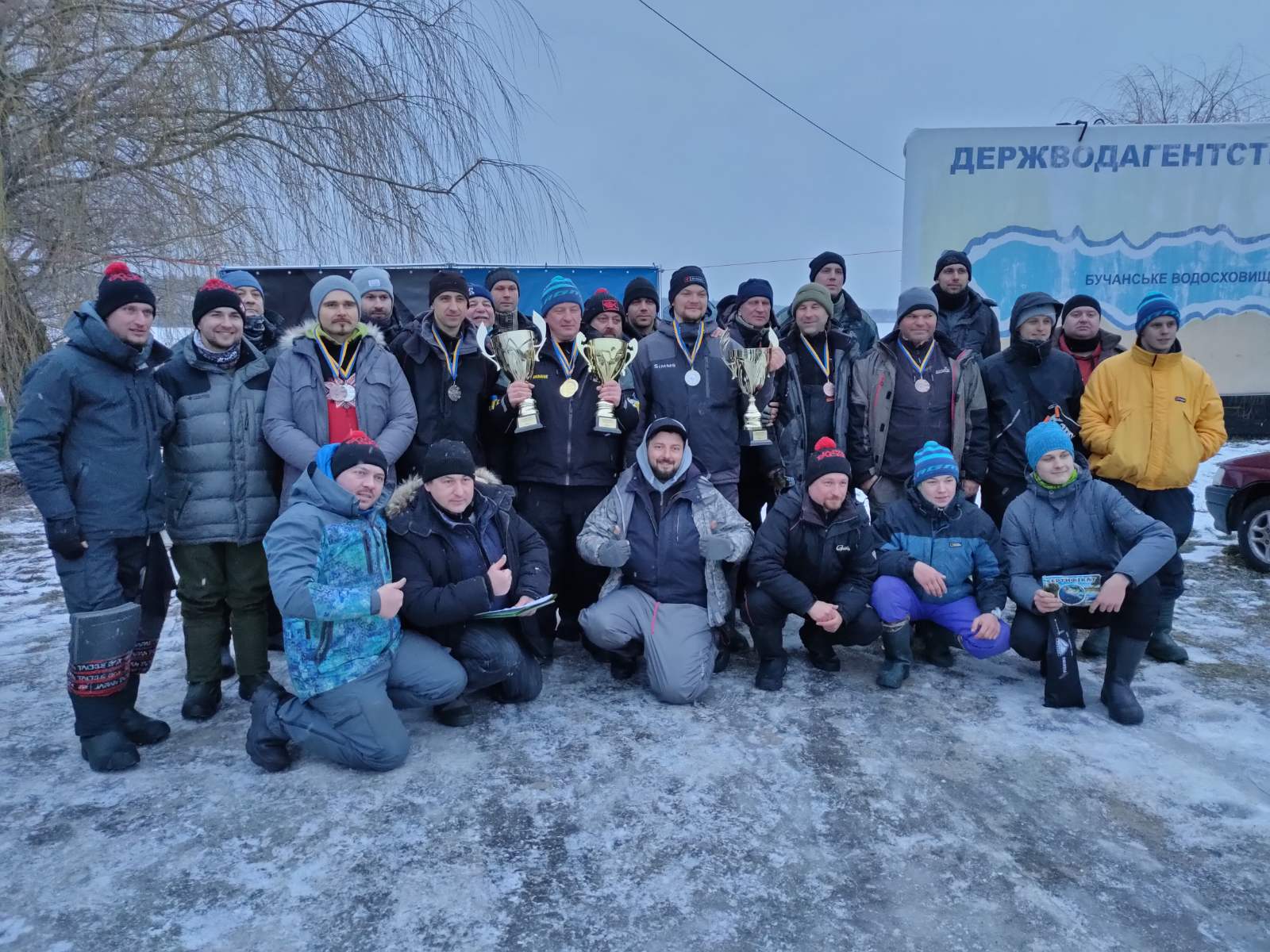  відкритий чемпіонат Київської області з лову риби на мормишку з льоду. фото